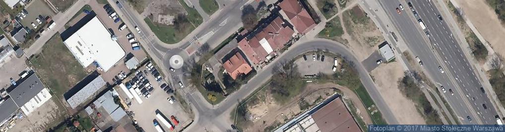 Zdjęcie satelitarne Firantex. Szycie firan i zasłon