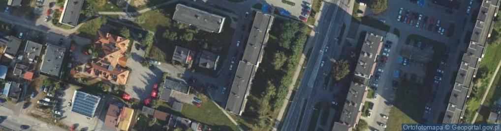 Zdjęcie satelitarne Firma A i B