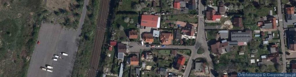 Zdjęcie satelitarne Firma Andrzej Mechanika, Blacharstwo i Lakiernictwo Pojazdowe Import-Export Andrzej Mróz