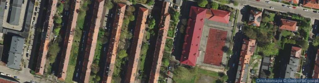 Zdjęcie satelitarne Firma Grand Marek Lamparski Usługi Remontowo - Budowlane, Handel Materiałami Budowlanymi