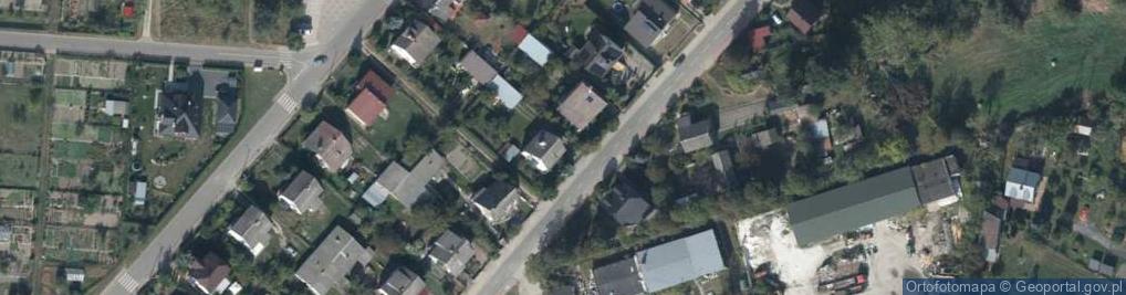 Zdjęcie satelitarne Firma Handl Usług Rik Rysz Andrzej Kamiński Leszek