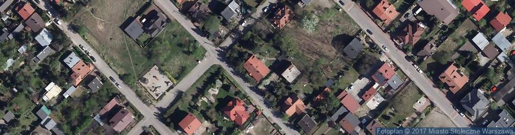 Zdjęcie satelitarne Firma Handlow Usługowa Kwitnący Ogród