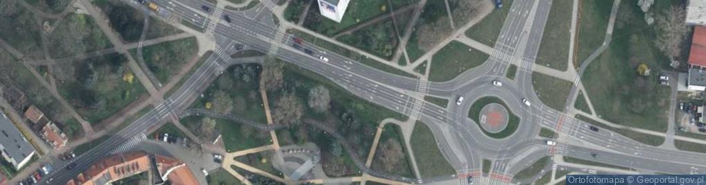 Zdjęcie satelitarne Firma Handlowa Avocado