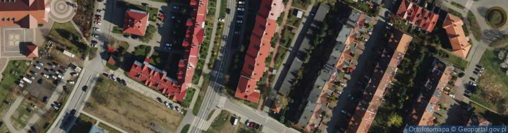 Zdjęcie satelitarne Firma Handlowa Export Import Hurt Detal