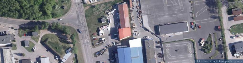 Zdjęcie satelitarne Firma Handlowa Gips - Bud