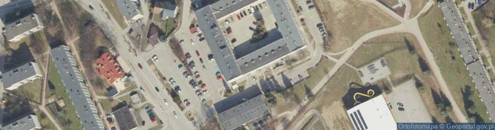 Zdjęcie satelitarne Firma Handlowa Hurt Detal Dax