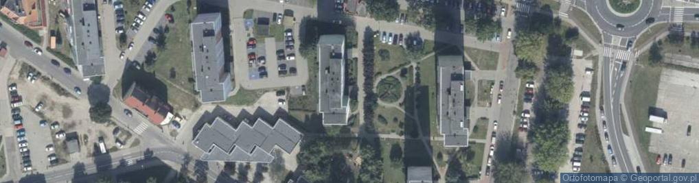 Zdjęcie satelitarne Firma Handlowa Kamix