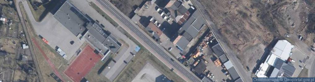 Zdjęcie satelitarne Firma handlowa kiwi