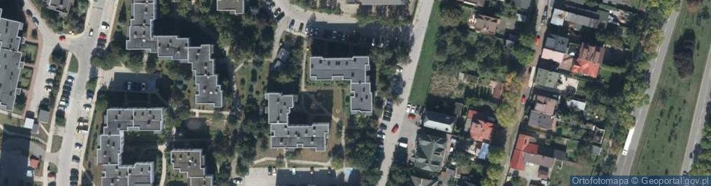 Zdjęcie satelitarne Firma Handlowa Kristex Krystyna Garbat Edyta Szczerbińska