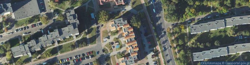 Zdjęcie satelitarne Firma Handlowa Malinka