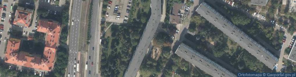 Zdjęcie satelitarne Firma Handlowa Markos