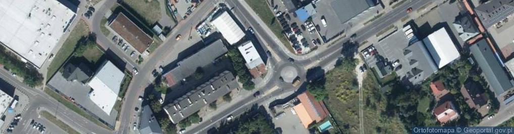 Zdjęcie satelitarne Firma Handlowa MC Texton