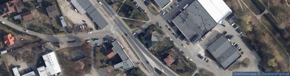 Zdjęcie satelitarne Firma Handlowa Medea