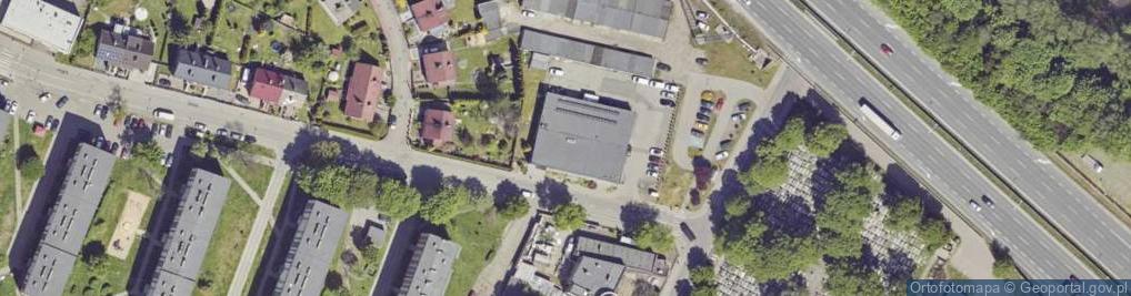 Zdjęcie satelitarne Firma Handlowa Mekona Jerzy Kompała