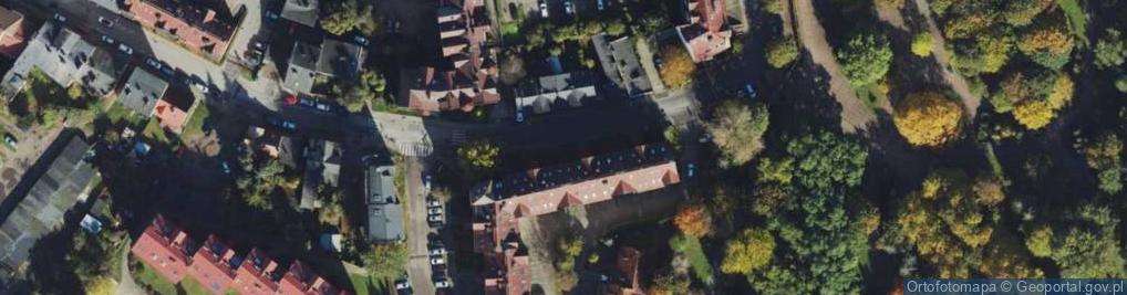 Zdjęcie satelitarne Firma Handlowa Moja