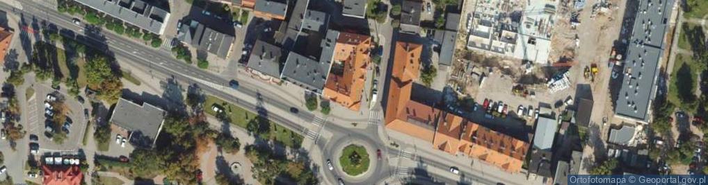 Zdjęcie satelitarne Firma Handlowa Mrówka