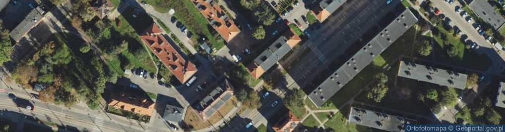 Zdjęcie satelitarne Firma Handlowa Palma