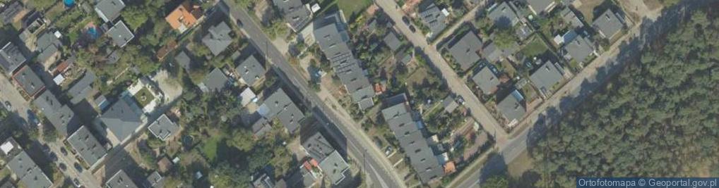 Zdjęcie satelitarne Firma Handlowa Pama