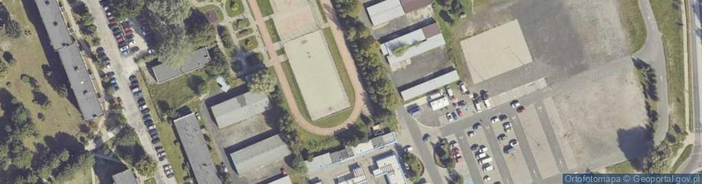 Zdjęcie satelitarne Firma Handlowa Raf Jan