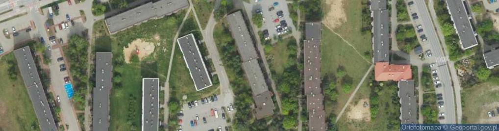 Zdjęcie satelitarne Firma Handlowa Redzi Tex