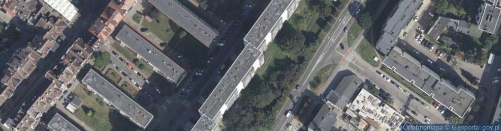 Zdjęcie satelitarne Firma Handlowa Szyk