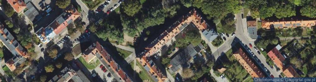 Zdjęcie satelitarne Firma Handlowa Tela