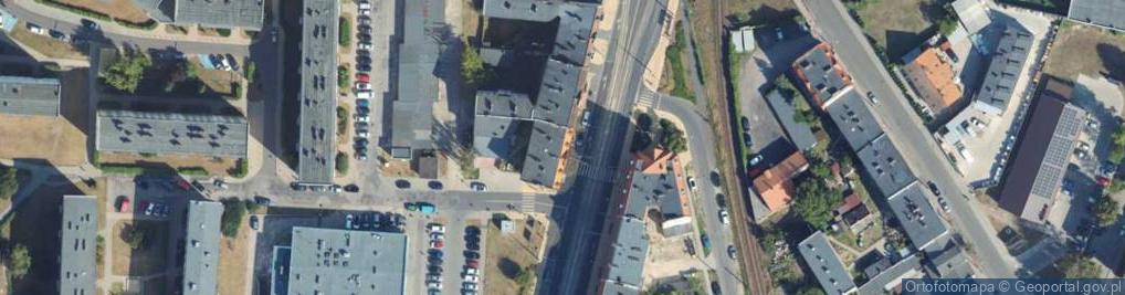 Zdjęcie satelitarne Firma Handlowa