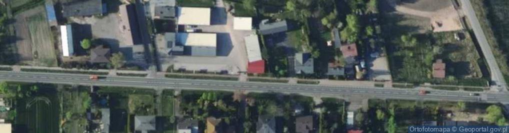 Zdjęcie satelitarne Firma Handlowo Produkcyjno Usługowa Hik Henryka Krzętowska Krzysztof Pietrzko Anna Krzętowska Sala Zbigniew Pietrzko