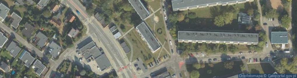 Zdjęcie satelitarne Firma Handlowo-Usługowa Andrzej Wąs