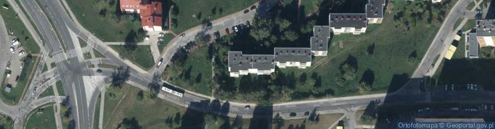 Zdjęcie satelitarne Firma Handlowo Usługowa Arkadia