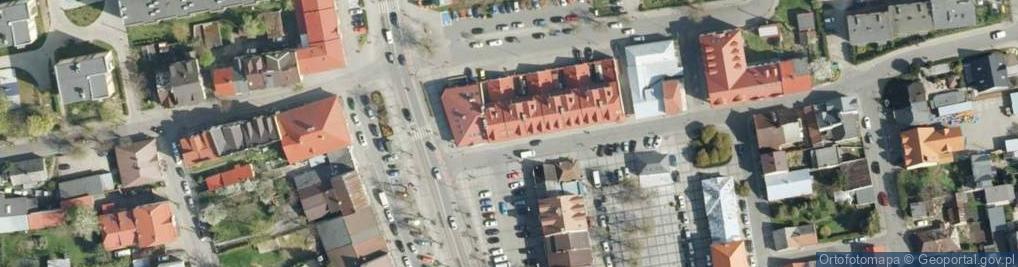 Zdjęcie satelitarne Firma Handlowo Usługowa Art Biuro Czesława Grabowska Andrzej Goławski