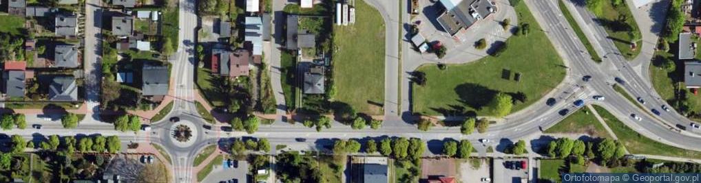 Zdjęcie satelitarne Firma Handlowo Usługowa Błysk