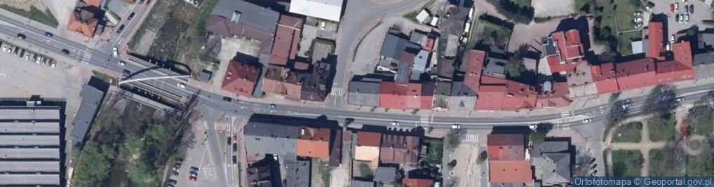 Zdjęcie satelitarne Firma Handlowo-Usługowa "Bożena" Mrożek Bożena