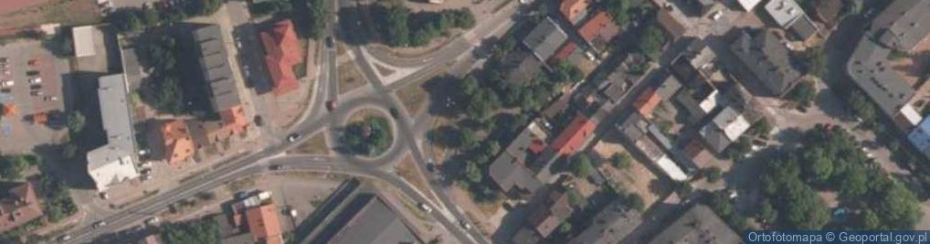 Zdjęcie satelitarne Firma Handlowo Usługowa Ceramika