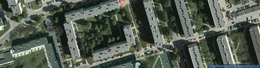 Zdjęcie satelitarne Firma Handlowo Usługowa Dachbud