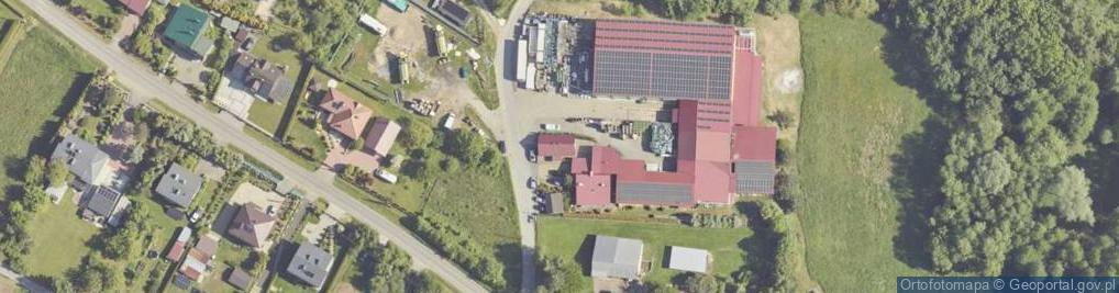 Zdjęcie satelitarne Firma Handlowo Usługowa Ekofrost Renata Dziedzic i Kazimierz Dziedzic