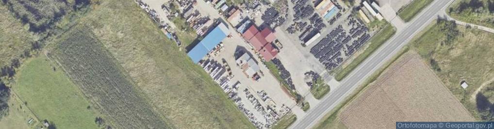 Zdjęcie satelitarne Firma Handlowo - Usługowa Elbud Elżbieta Kałdon