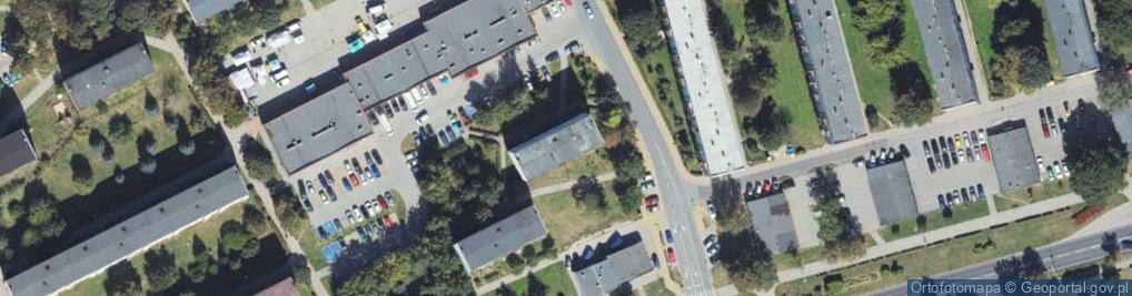 Zdjęcie satelitarne Firma Handlowo Usługowa Euro Pak Czwojdrak i Spółka Czwojdrak Radosław Ledziński Maciej