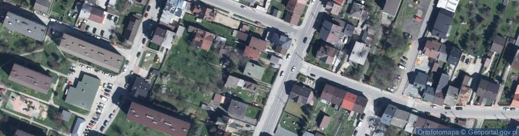 Zdjęcie satelitarne Firma Handlowo Usługowa Glaz Term