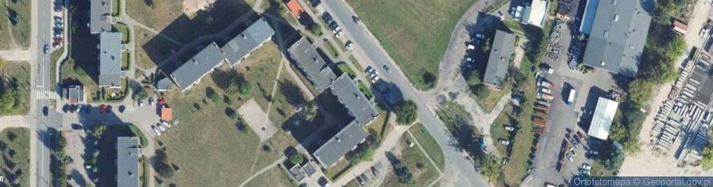 Zdjęcie satelitarne Firma Handlowo - Usługowa Instal - Pomp Bożena Wiśniewska