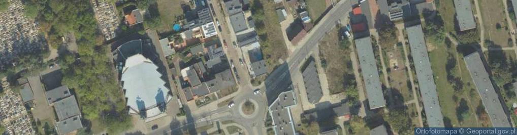 Zdjęcie satelitarne Firma Handlowo - Usługowa Jakub Łudziński