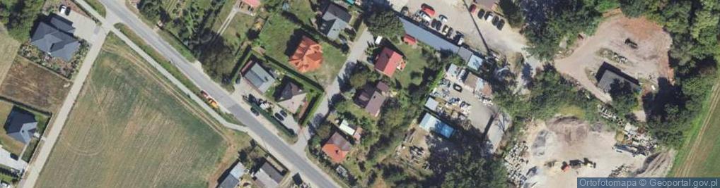 Zdjęcie satelitarne Firma Handlowo-Usługowa Kada Beata Łukaszewska