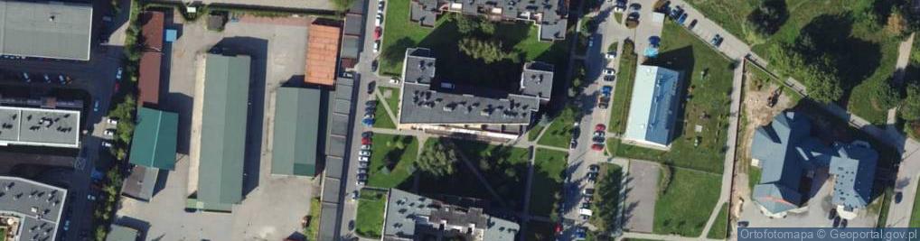 Zdjęcie satelitarne Firma Handlowo Usługowa Kiosk Wielobranżowy