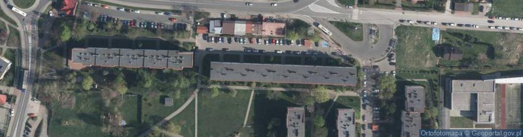 Zdjęcie satelitarne Firma Handlowo Usługowa Komplex
