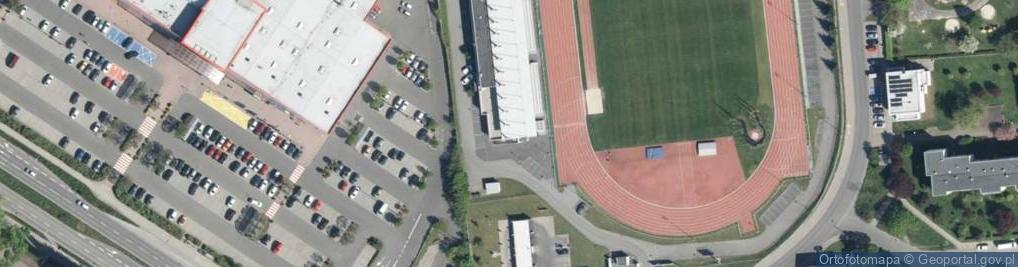 Zdjęcie satelitarne Firma Handlowo Usługowa Korfu