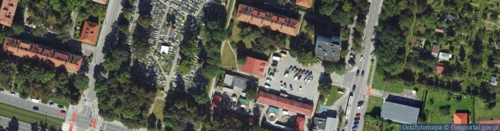 Zdjęcie satelitarne Firma Handlowo Usługowa Lamus