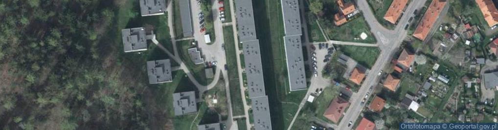 Zdjęcie satelitarne Firma Handlowo Usługowa Laskowski Wrona