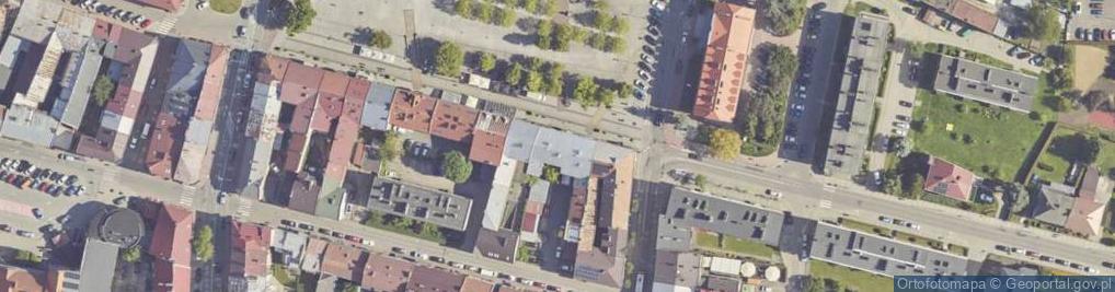 Zdjęcie satelitarne Firma Handlowo Usługowa Lex Leszek Łącki Udział w Spółce Cywilnej: Jubiler L.Łącki, T.Kołodziej