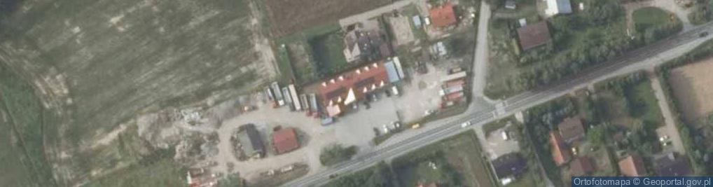 Zdjęcie satelitarne Firma Handlowo - Usługowa Lidergum Halina Chanek Wspólnik Spółki Cywilnej