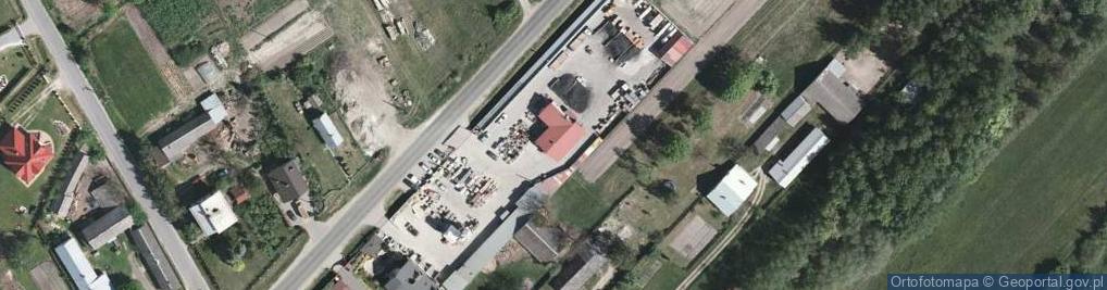 Zdjęcie satelitarne Firma Handlowo Usługowa Lunia